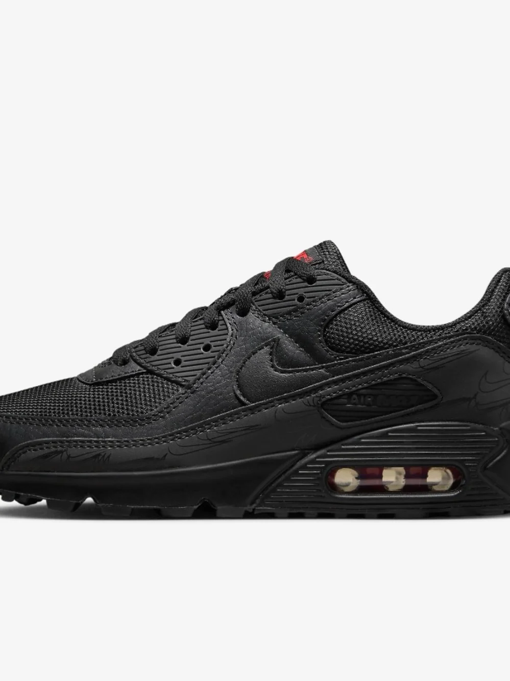 Nike Air Max Men's Black Low-Top Sneakers Size 11 New In Box.